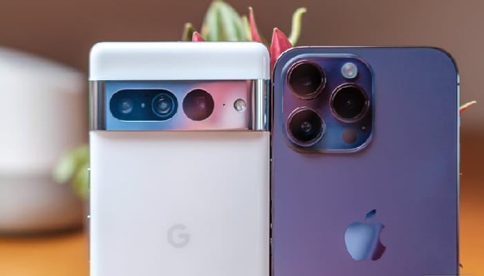 Google Pixel 7 Pro vs Apple iPhone 14