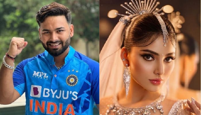 Rishabh Pant and Urvashi Rautela