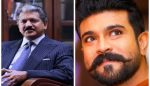 Anand Mahindra and Ramchaaran