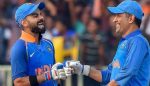 Virat Kohli and MS Dhoni