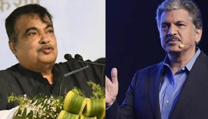 Nitin Gadkari & Anand Mahindra