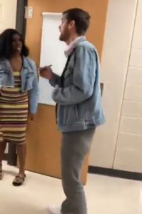 US girl pepper sprays into teacher's eyes