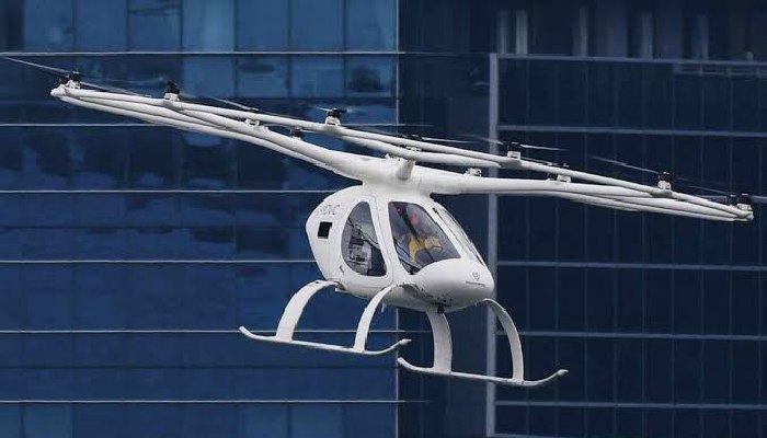 Flying Drone Taxi