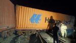 Goods Train Derail in Maharashtra