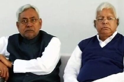 Nitish Kumar and Lalu Yadav