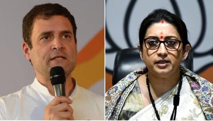 Smriti Irani and Rahul Gandhi