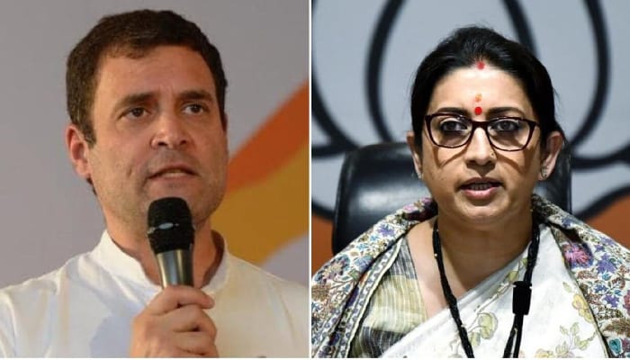 Smriti Irani and Rahul Gandhi