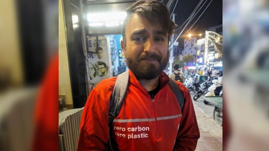 Zomato Delivery Boy Crying