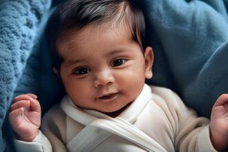 Newborn Baby AI Image