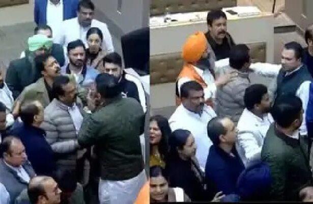 AAP, Congress and BJP
