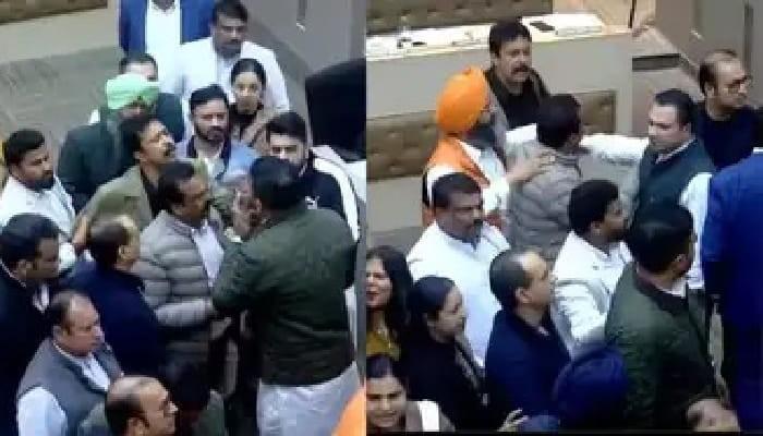 AAP, Congress and BJP