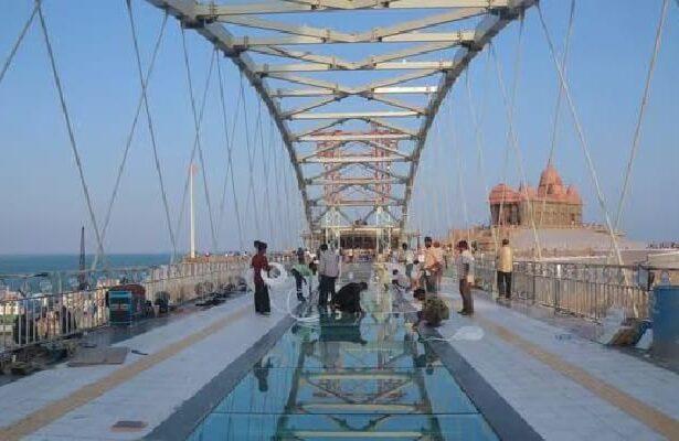 Glass Bridge in Kanyakumari
