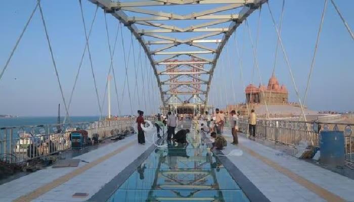 Glass Bridge in Kanyakumari