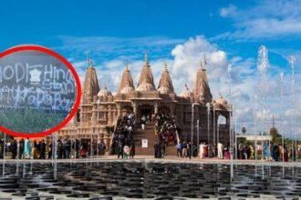BAPS Temple Vandalism