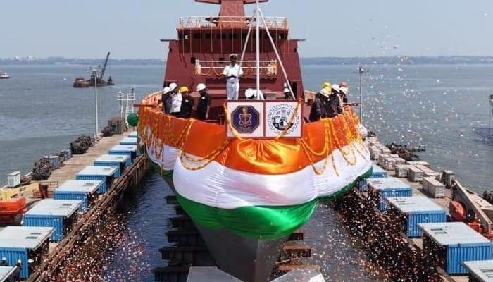 Indian Navy Frigate Ship