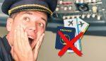 Pilot Forgot Passport